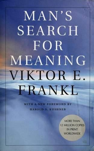 Man’s Search for Meaning book cover